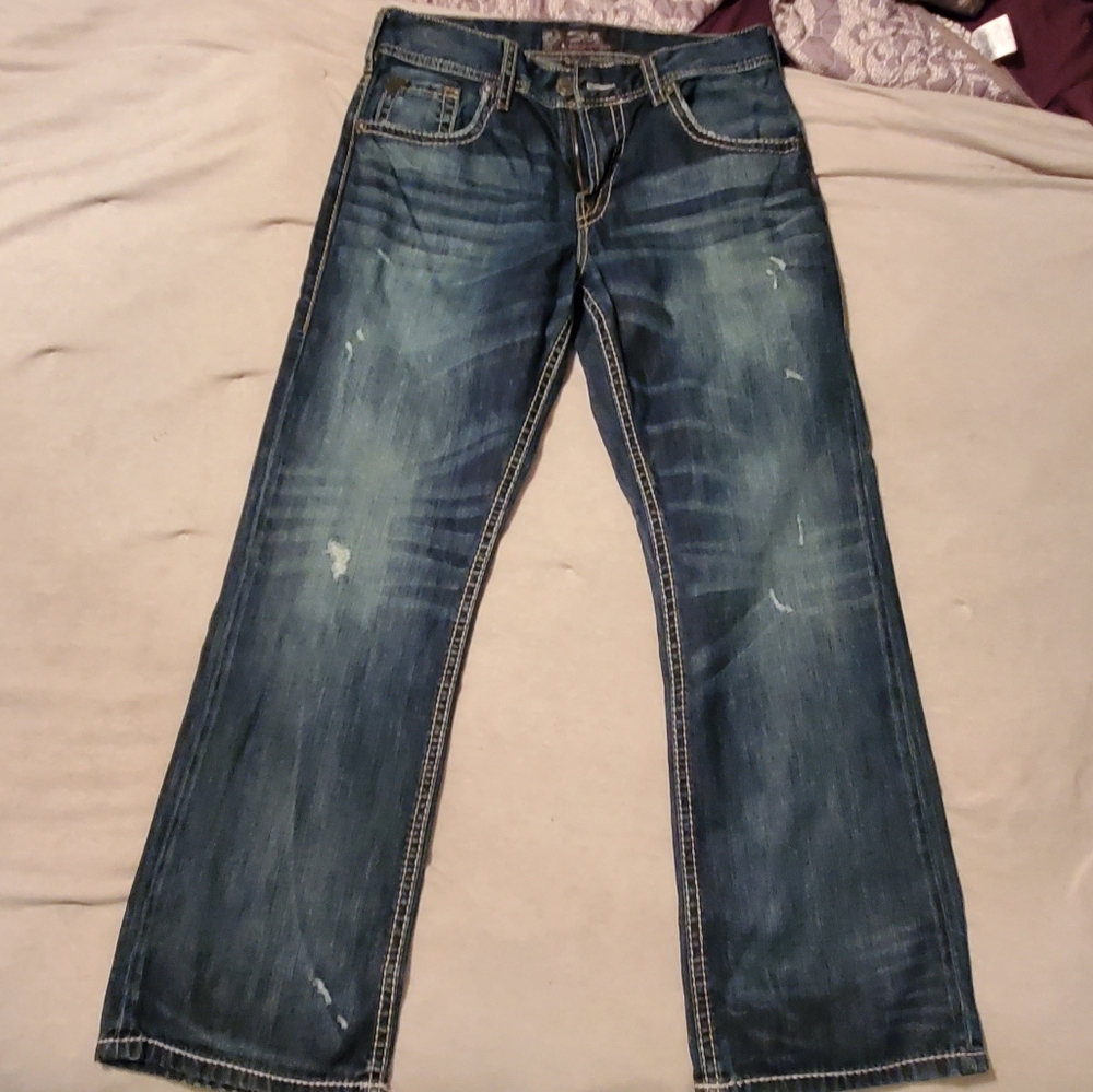 Lot bundle of men's silver jeans
